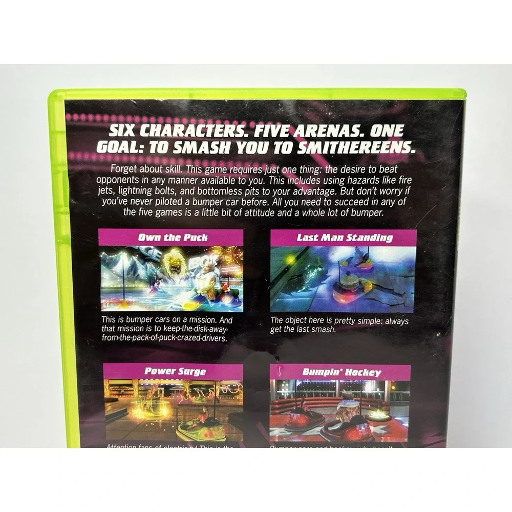 Big Bumpin' Microsoft Xbox Burger‎ King Video Game 2006 No Manual Untested